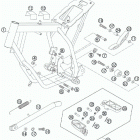 50 SENIOR ADVENTURE CHASSIS Рама , задняя подножка