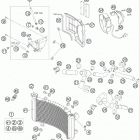 990 SUPERDUKE USA ENGINE Система охлаждения