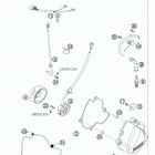 250 SX-F ENGINE Система зажигания