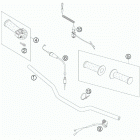 50 SX JUNIOR CHASSIS Handlebar, c ontrols