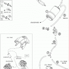 990 SUPER DUKE BLACK USA CHASSIS Испаряющая канистра