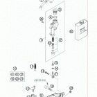 250 SX CHASSIS Тормозной цилиндр задний