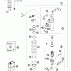 990 ADVENTURE BLACK ABS USA CHASSIS Моно амортизатор