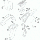 50 MINI ADVENTURE CHASSIS Обтекатель , крылья