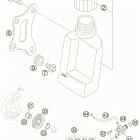 50 MINI ADVENTURE ENGINE Масляная система