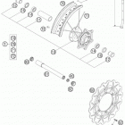 450 SMR Переднее колесо
