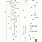 50 SX SEN Передняя вилка