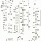 450 SX Амортизатор в разборе