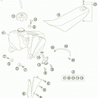 65 SX Бак,сидение