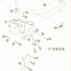 50 SX SEN Бак,сидение