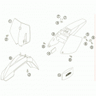 65 SX Обтекатель , крылья