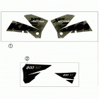 200 XC CHASSIS Наклейки