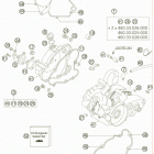 65 SX Картер двигателя