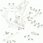 50 SENIOR ADVENTURE CHASSIS Рама , задняя подножка