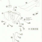 50 MINI ADVENTURE CHASSIS Бак,сидение