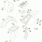 50 SENIOR ADVENTURE CHASSIS Обтекатель , крылья