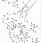 625 SXC CHASSIS 2006 Frame, subframe ref# 2 - 42