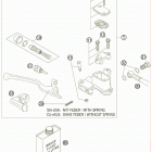 125 SX Главный цилиндр тормозной