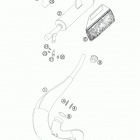 50 SX CHASSIS Глушитель