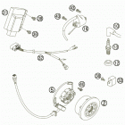 250 XC ENGINE Система зажигания