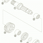 525 SX Трансмиссия 1