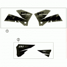 250 XC CHASSIS Наклейки