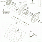 50 SX SEN Заднее колесо
