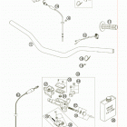250 XC CHASSIS Руль
