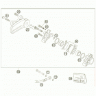 65 SX Тормозной суппорт задний