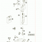 85 SX 17/14 CHASSIS Тормозной цилиндр задний