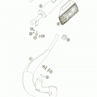 50 SX SEN Глушитель