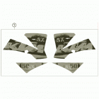 50 SX SEN Наклейки