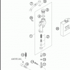 450 EXC-G RACING USA CHASSIS Тормозной цилиндр задний