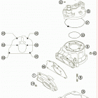 125 SX Цилиндр