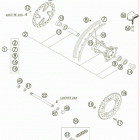 65 SX Заднее колесо