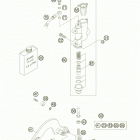 50 SX SEN Тормозной цилиндр задний