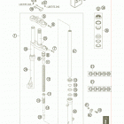 50 SX JUNIOR CHASSIS Передняя вилка