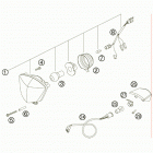 525 EXC-G RACING USA CHASSIS Фара