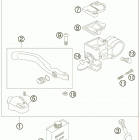 50 SX SEN Главный цилиндр тормозной