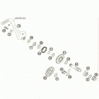 200 XC ENGINE Кик стартер