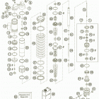 560 SMR Амортизатор в разборе