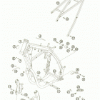 525 SX Frame    part number