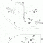 450 EXC-G RACING USA CHASSIS Handlebar / controls