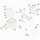 50 SX SEN Головка цилиндра