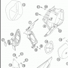 450 EXC-G RACING USA CHASSIS Фильтр воздушный