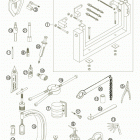 250 SX-F ENGINE Специальный инструмент