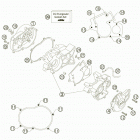 50 MINI ADVENTURE ENGINE Картер двигателя