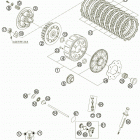 250 SX Сцепление