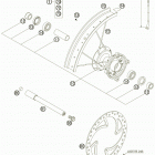 85 SX 17/14 CHASSIS Переднее колесо