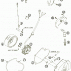 450 EXC-G RACING USA ENGINE Система зажигания